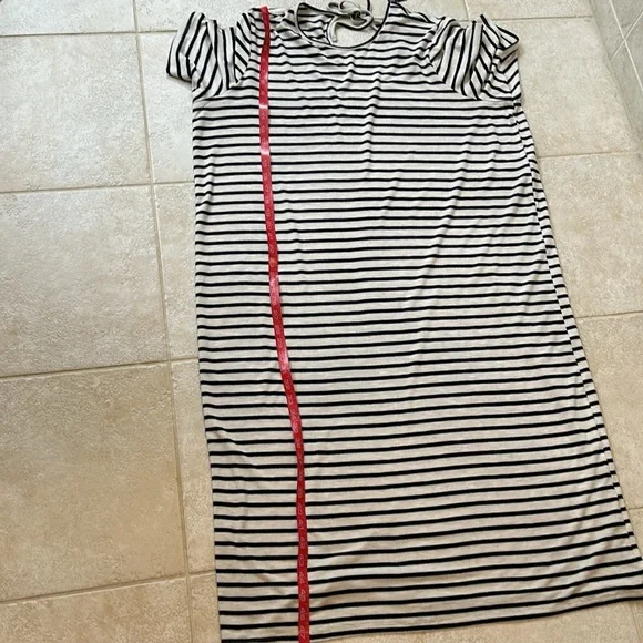 VERA MODA CURVE Cholly Jersey stripped dress NWT Plus size 2X - Picture 6 of 7